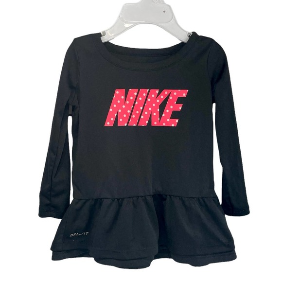 Nike Other - Toddler Girl's NIKE Dri-Fit Peplum Shirt